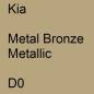 Preview: Kia, Metal Bronze Metallic, D0.